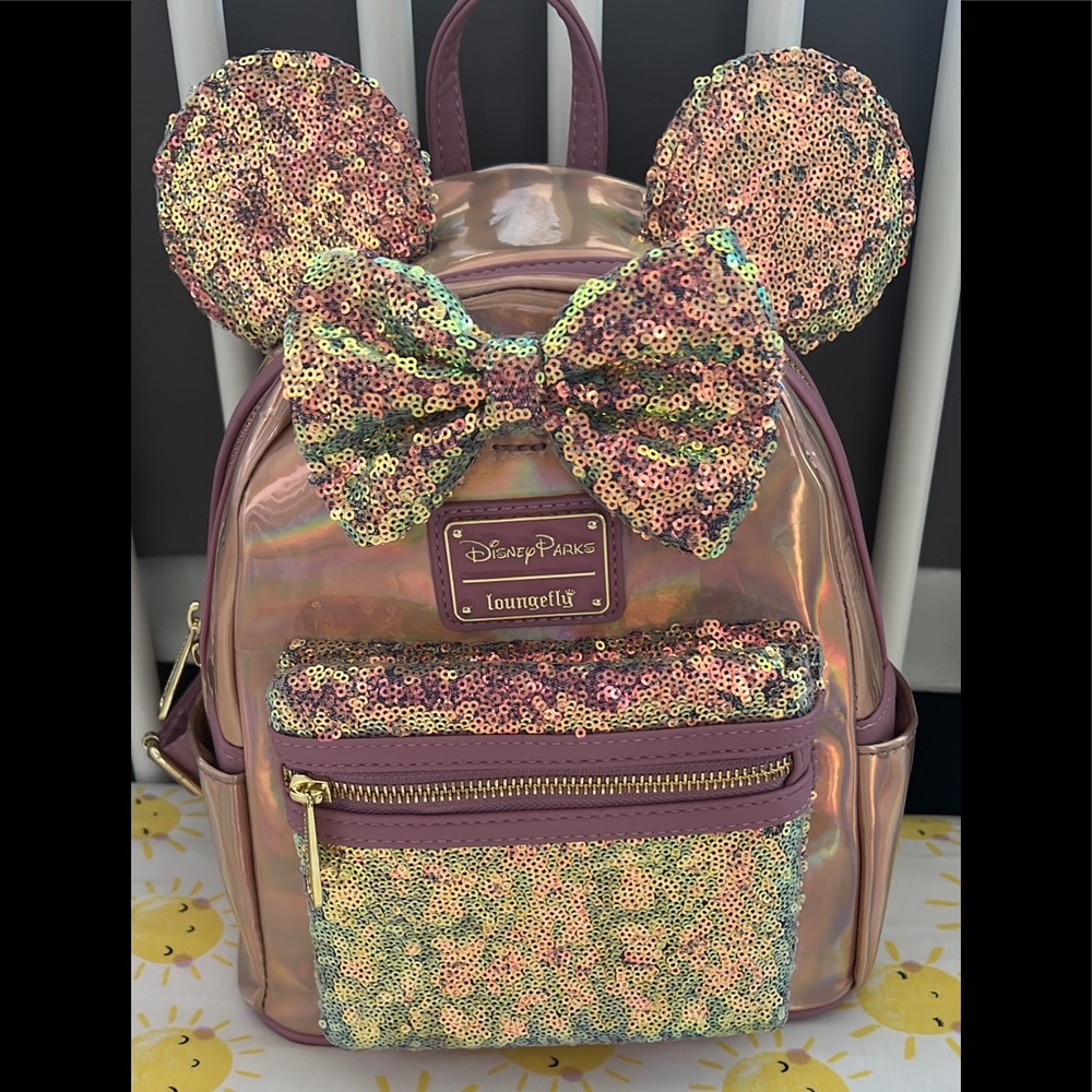 Loungefly EARidescent sequin backpack